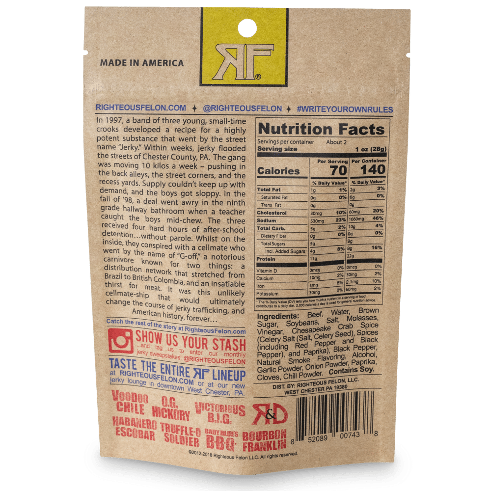 Maryland Monroe Beef Jerky I9