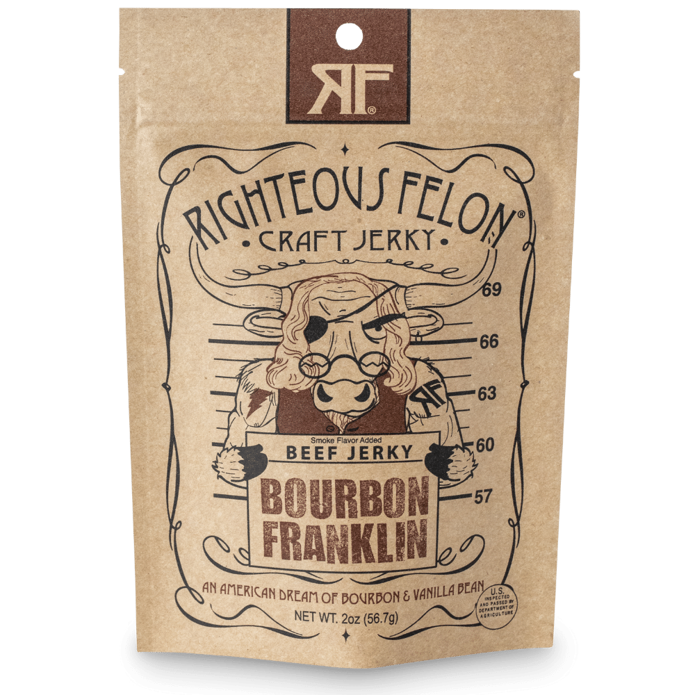 Bourbon Franklin Beef Jerky F3