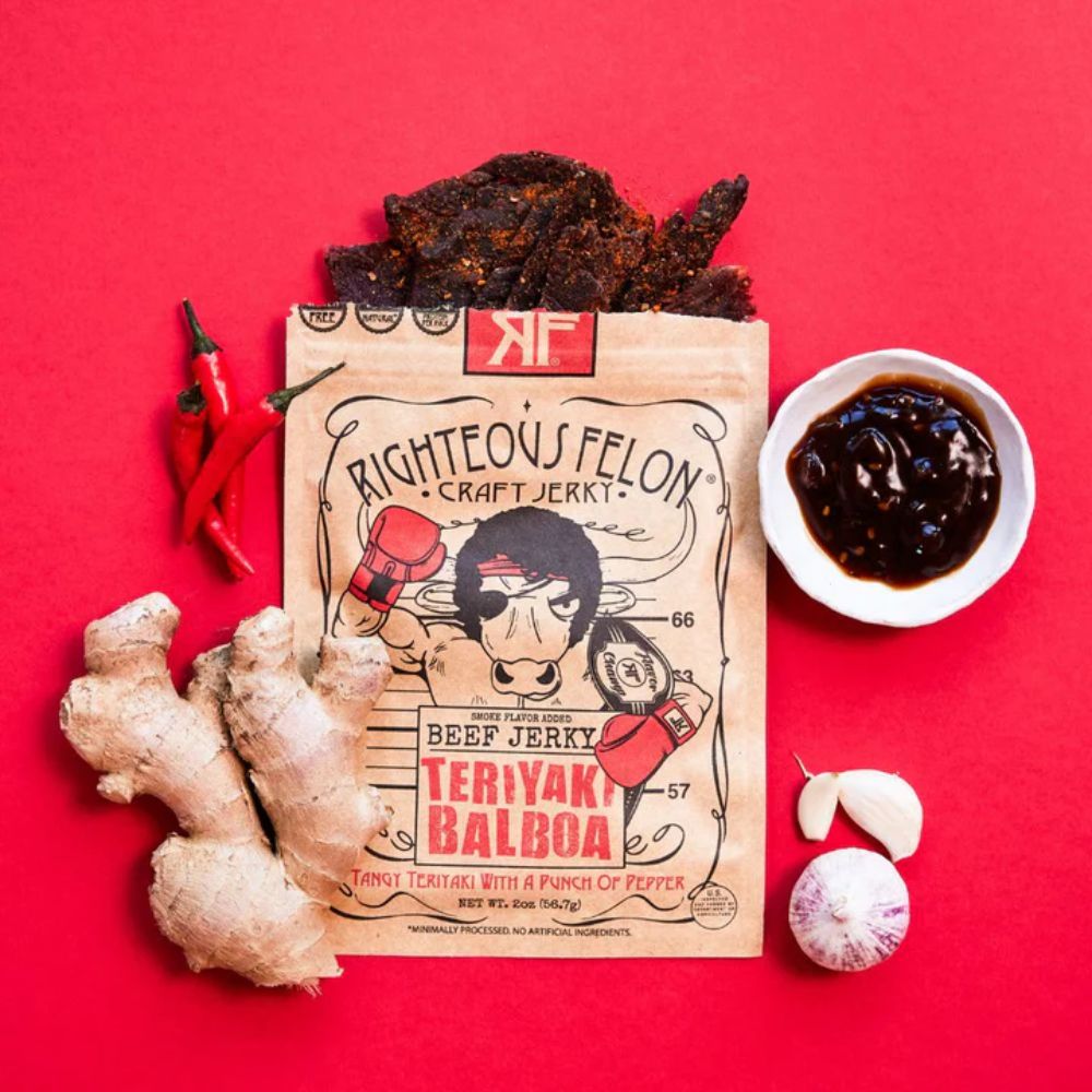 Teriyaki Balboa Beef Jerky 1oz (16ct) E5