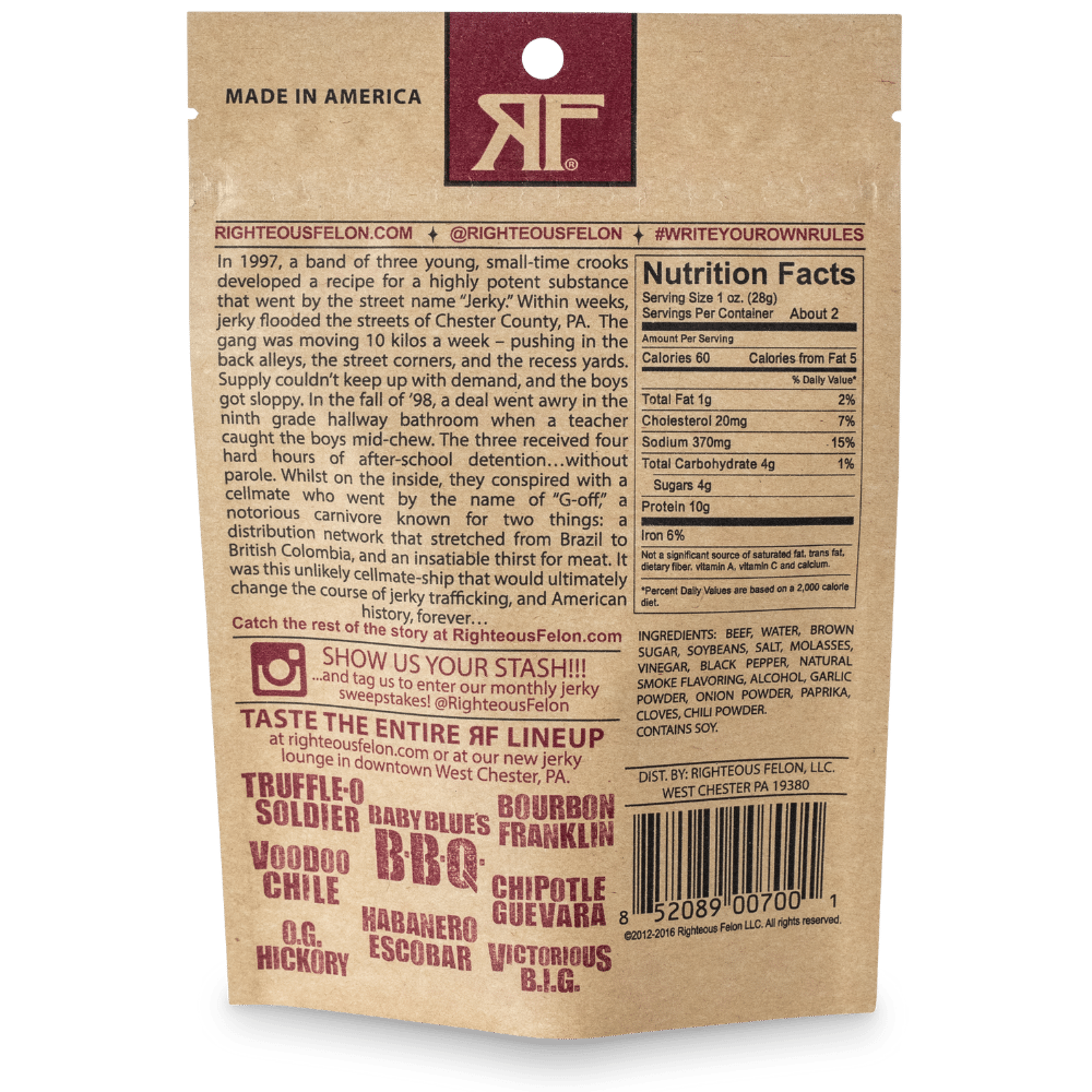 O.G. Hickory Beef Jerky M5