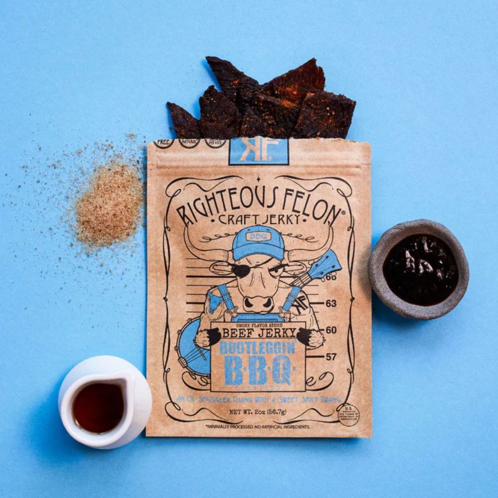 Bootleggin' BBQ Beef Jerky (8-pack) I3