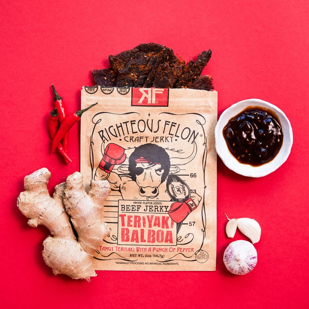 Teriyaki Balboa Beef Jerky K1