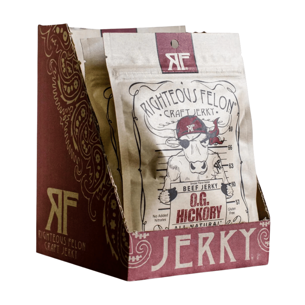 O.G. Hickory Beef Jerky (8-pack) D1