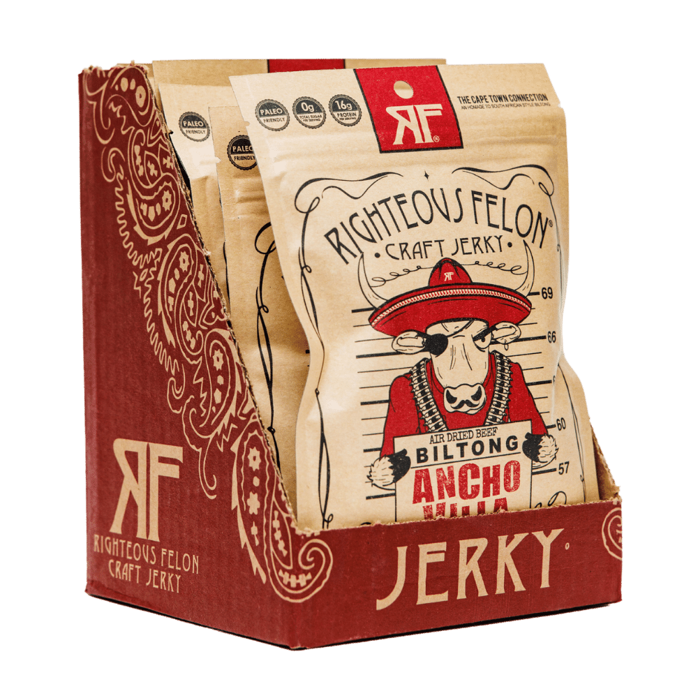 Ancho Villa Biltong (8-pack) T7