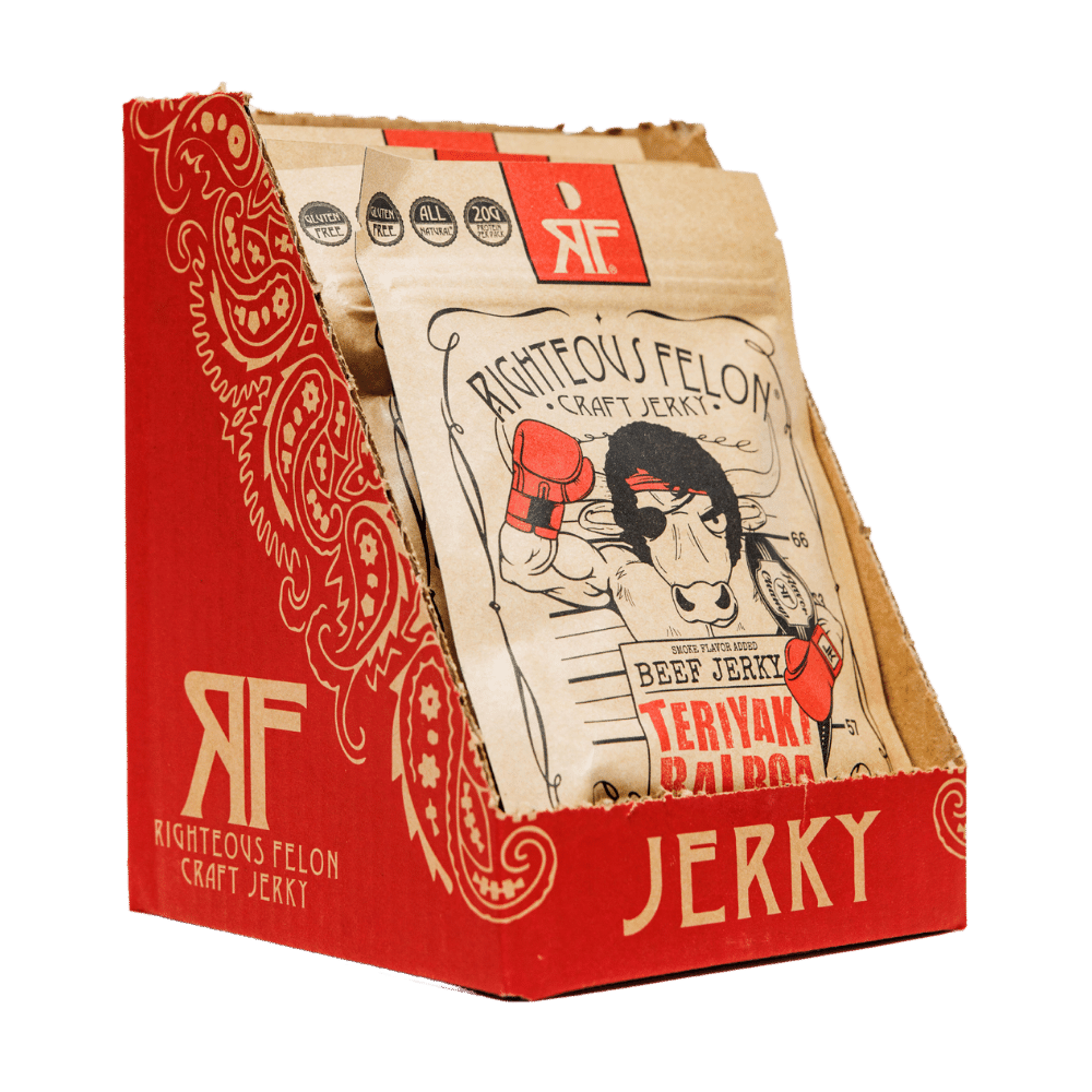 Teriyaki Balboa Beef Jerky (8-pack) I2