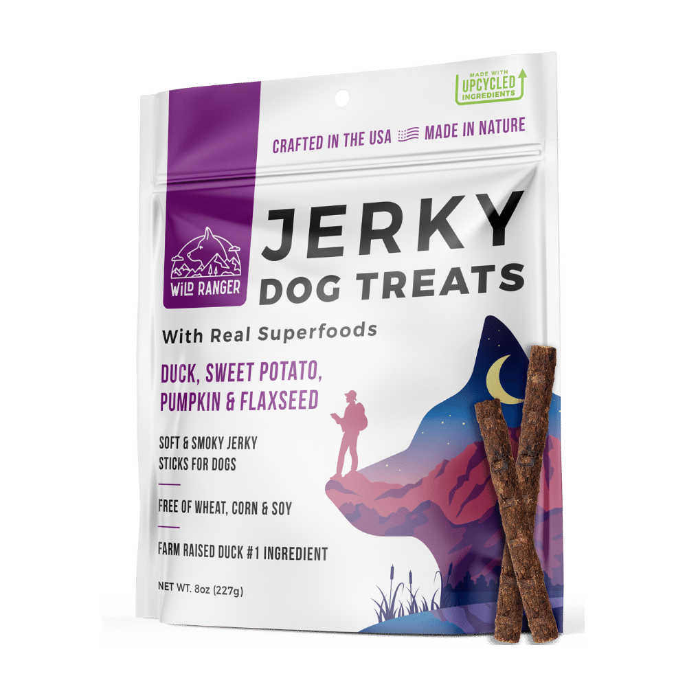 Wild Ranger Duck & Superfoods Jerky Dog Treats (8oz) Y6