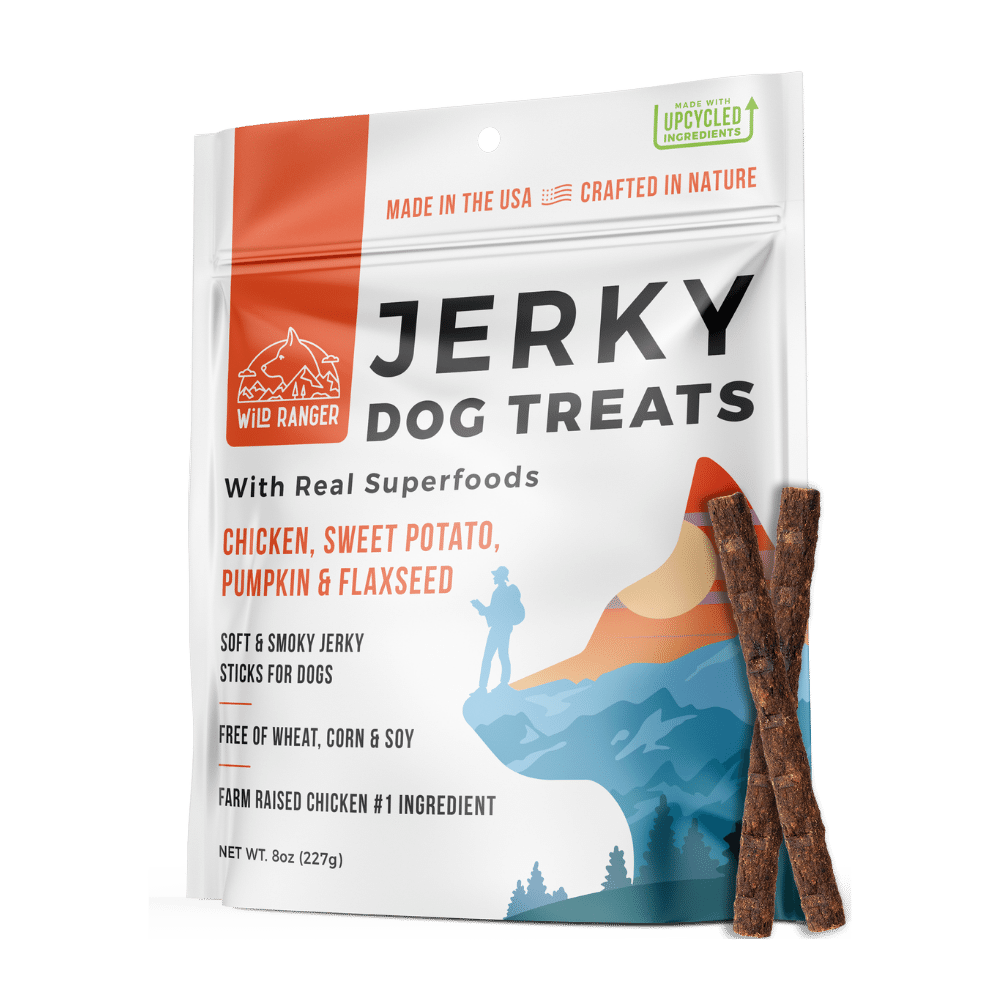 Wild Ranger Chicken & Superfoods Jerky Dog Treats (8oz) I8
