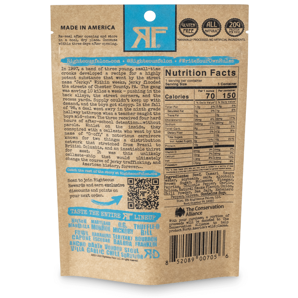 Bootleggin' BBQ Beef Jerky N5