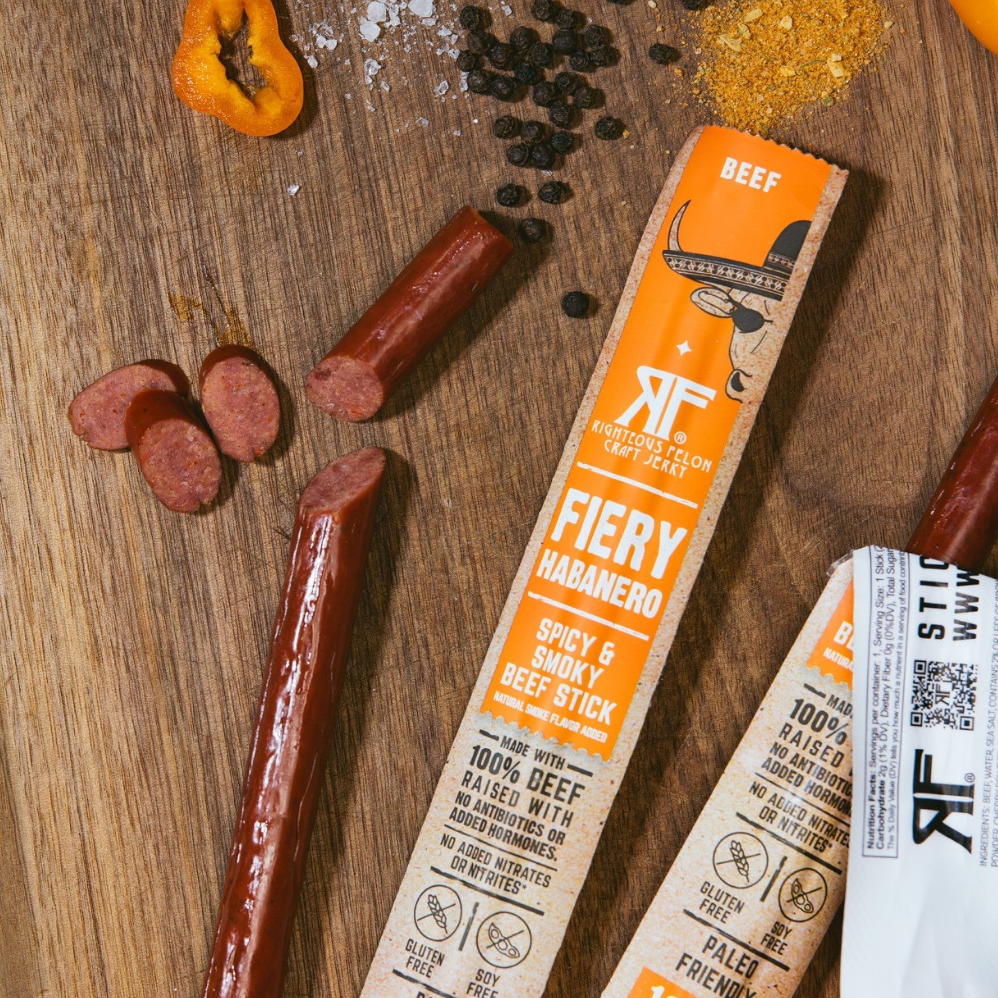 Fiery Habanero Beef Stick (24-Pack) A0