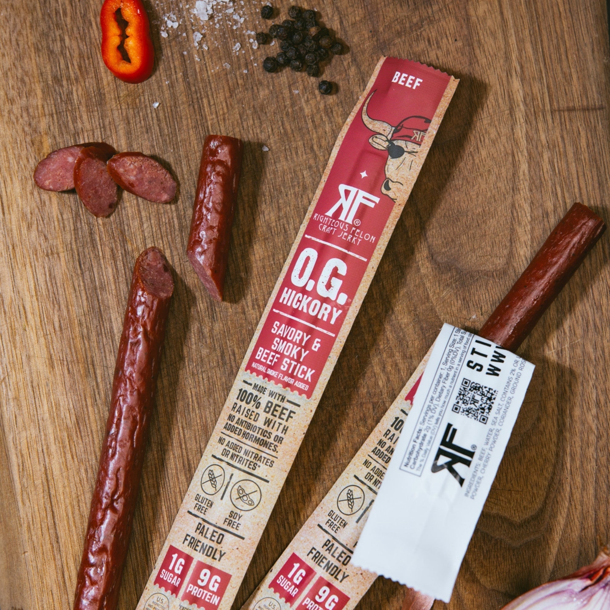 O.G. Hickory Beef Stick (10-Pack) D7
