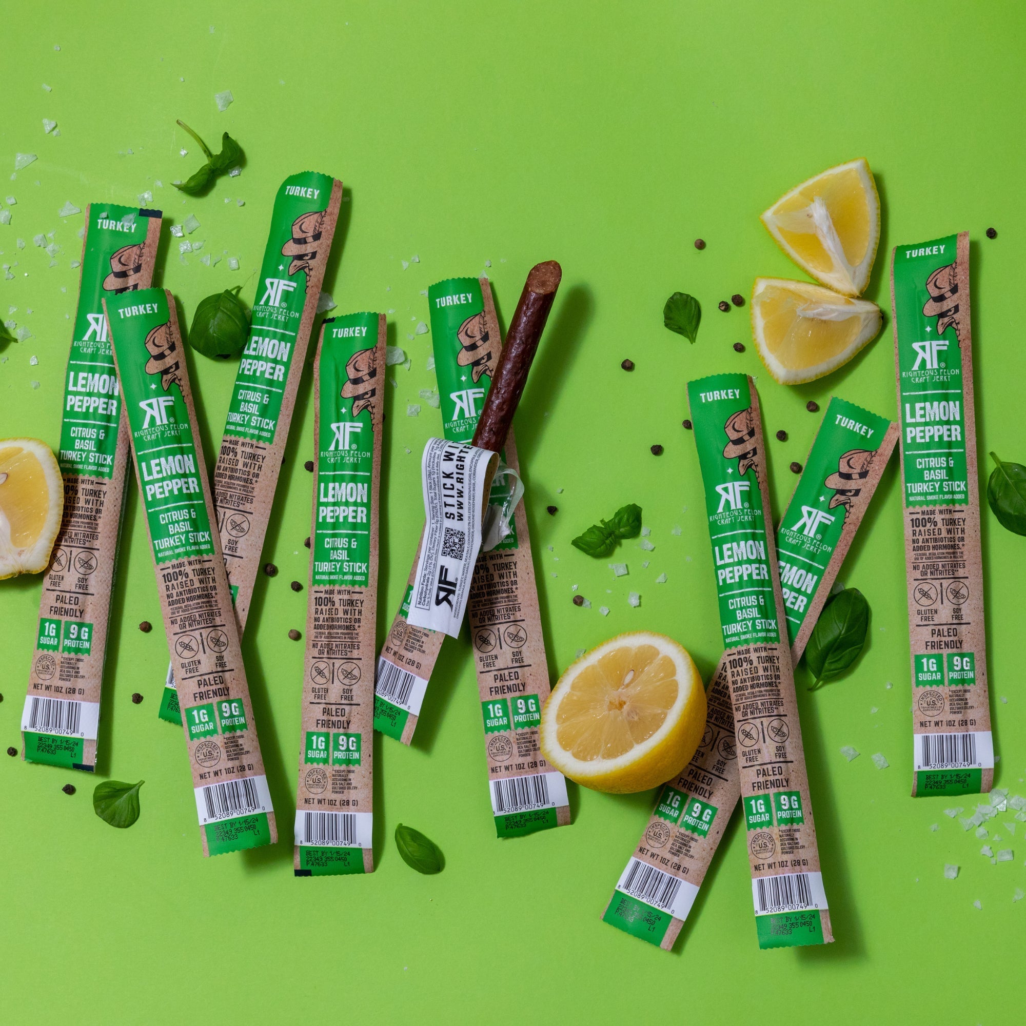 Lemon Pepper Turkey Stick (24-Pack) X6