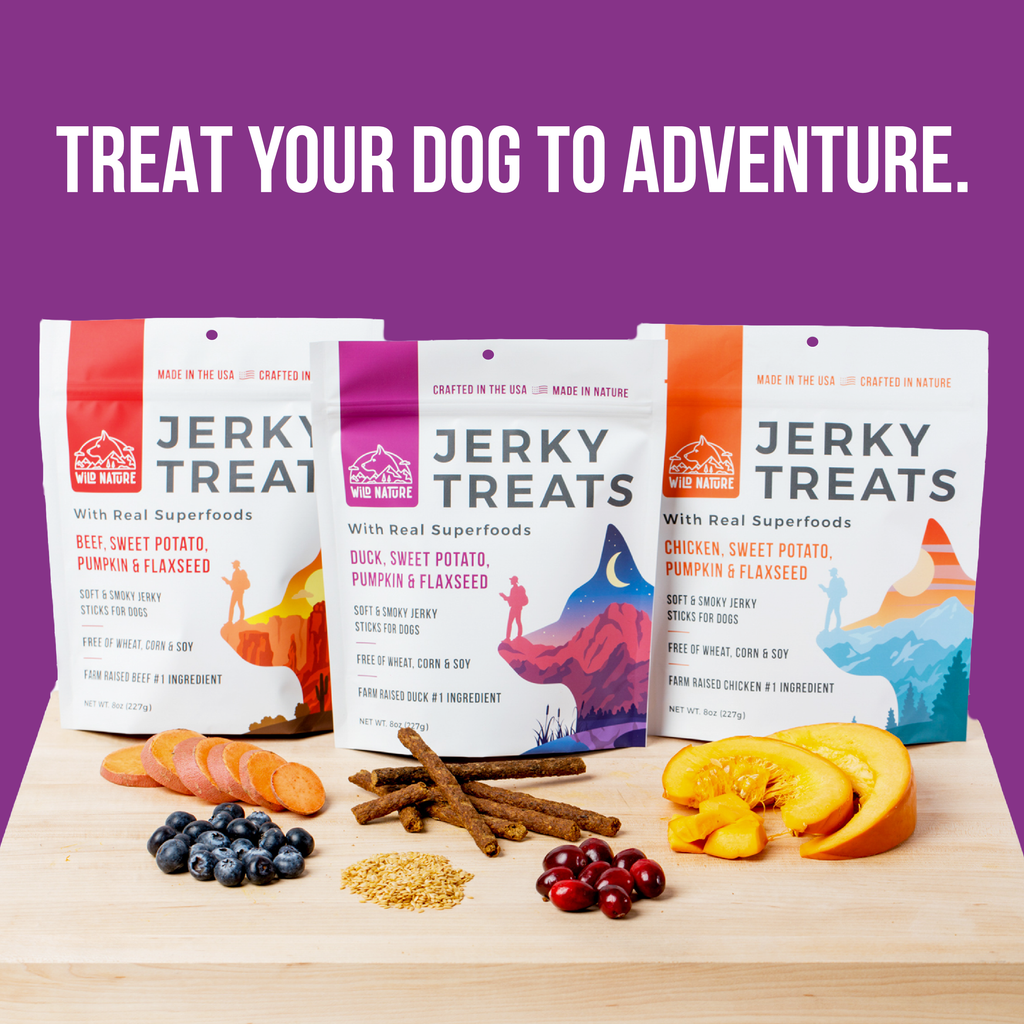 Wild Ranger Duck & Superfoods Jerky Dog Treats (8oz) Y6
