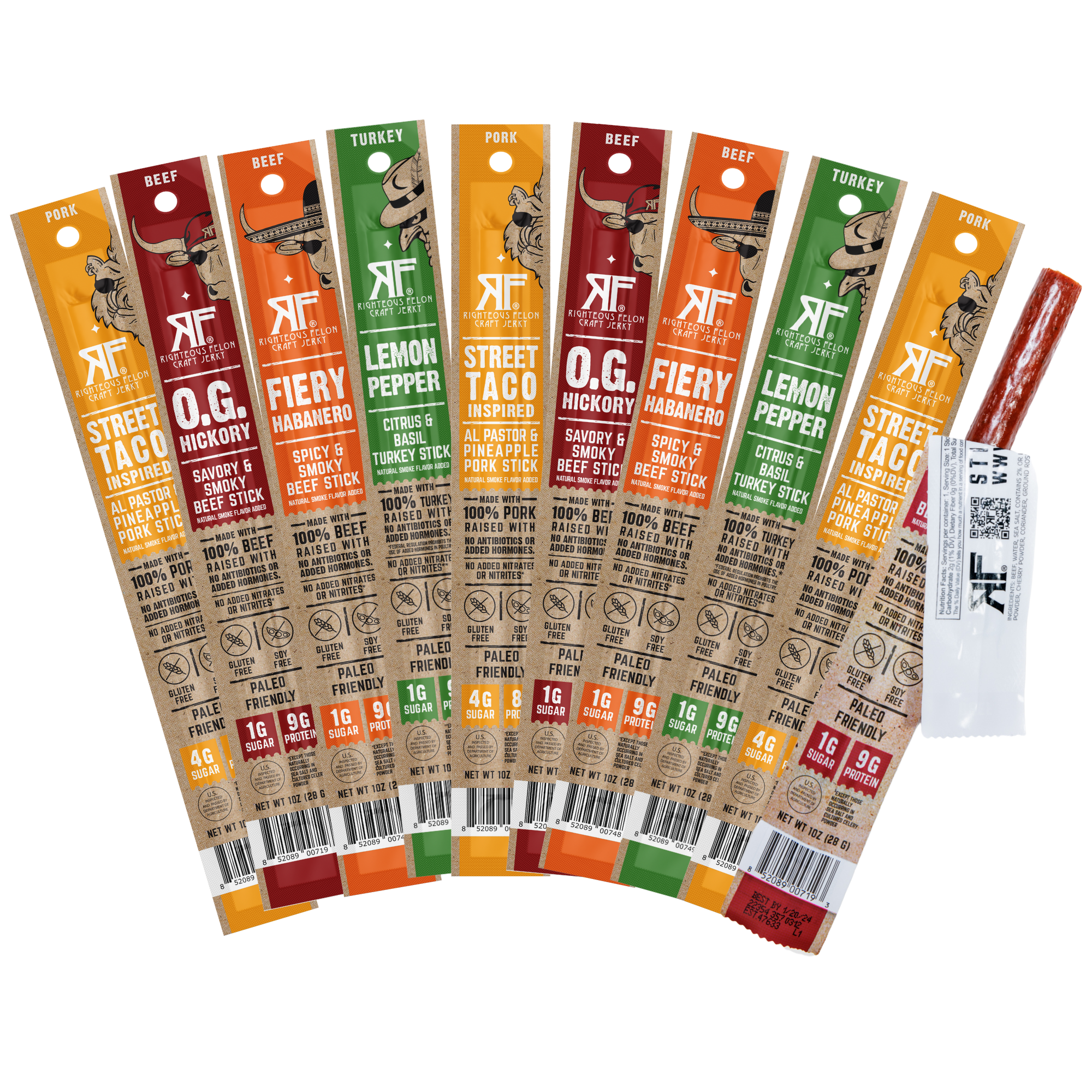 Variety Meat Sticks (10-Pack) C9