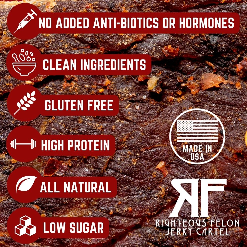 Gluten Free Beef Jerky Bundle (6-Pack) X3