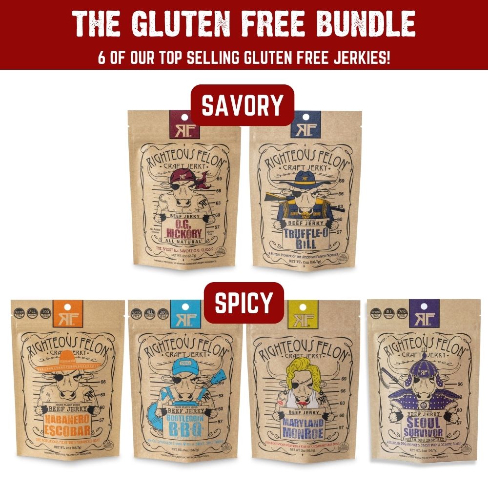 Gluten Free Beef Jerky Bundle (6-Pack) X3