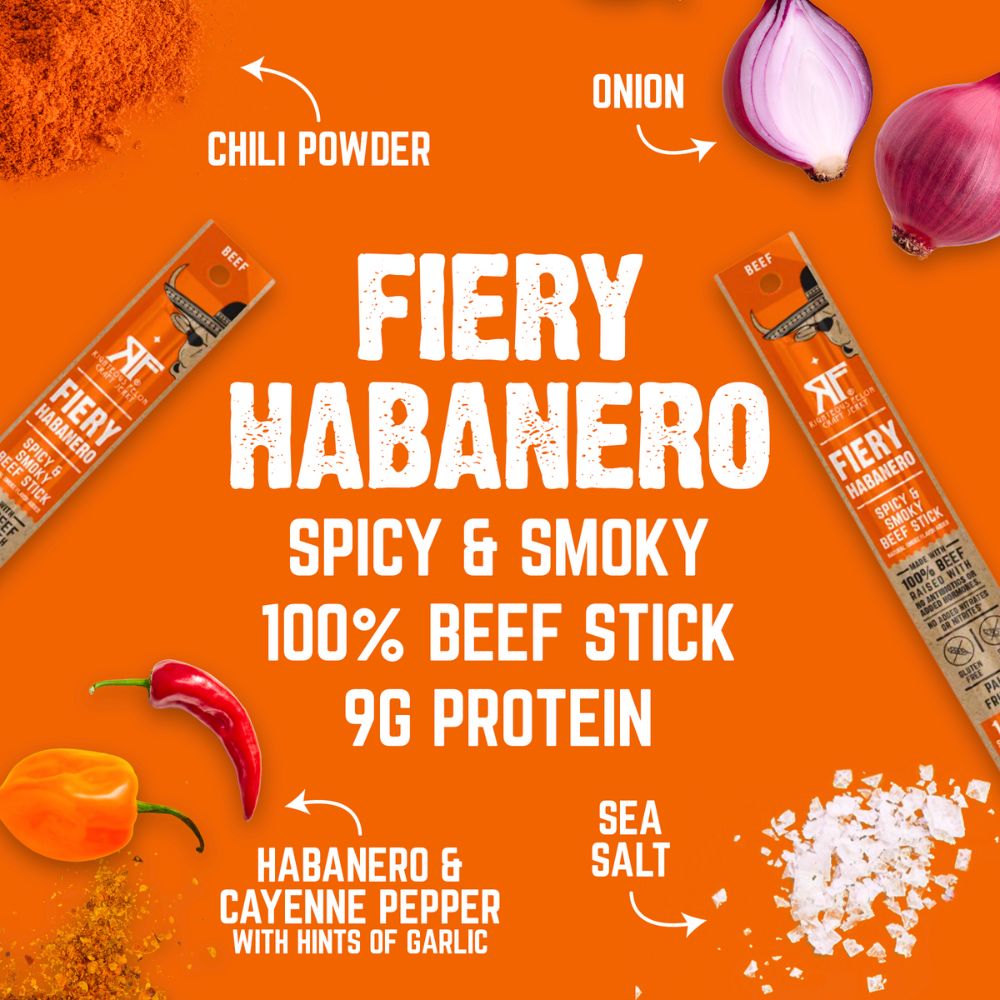 Fiery Habanero Beef Stick (10-Pack) N4