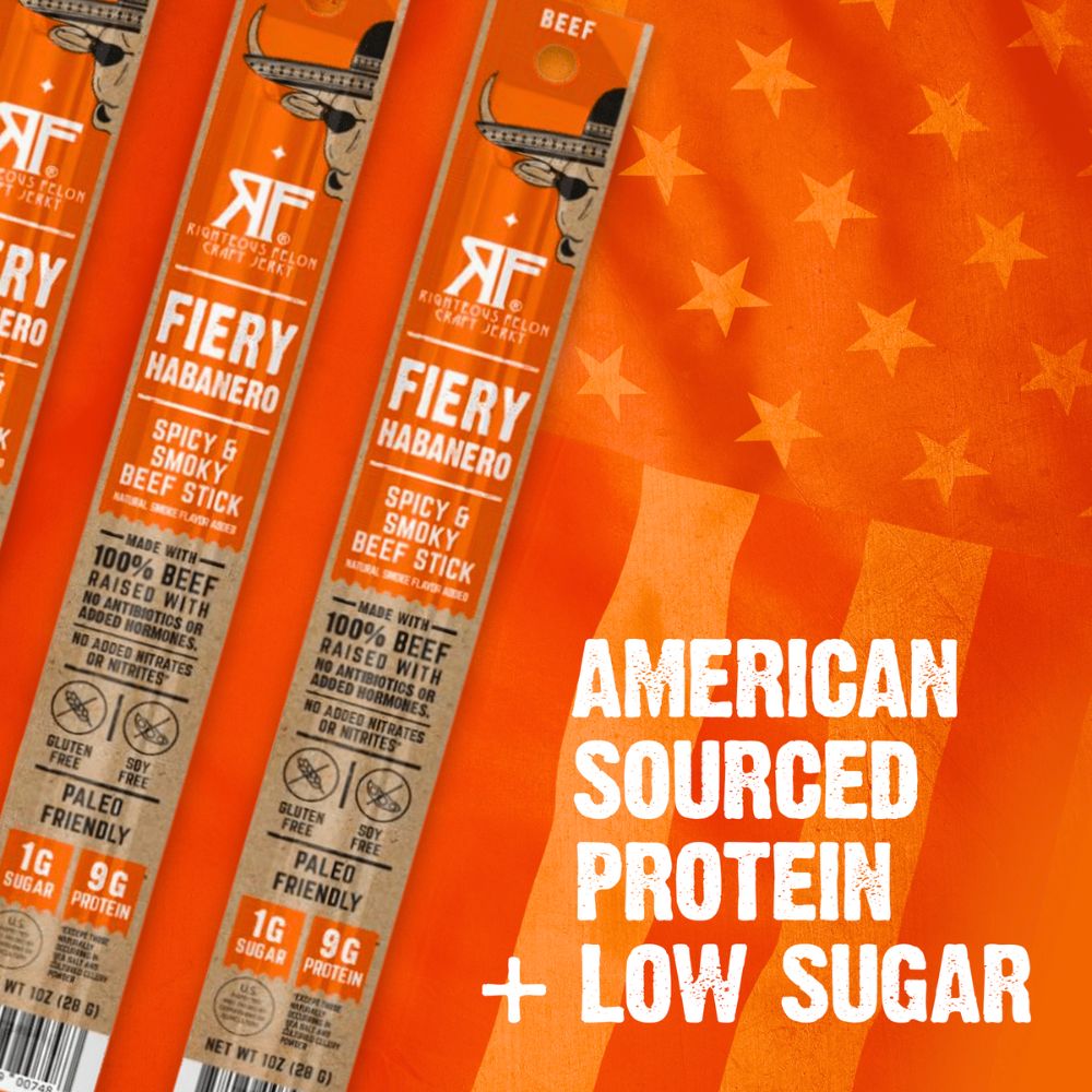 Fiery Habanero Beef Stick (24-Pack) A0