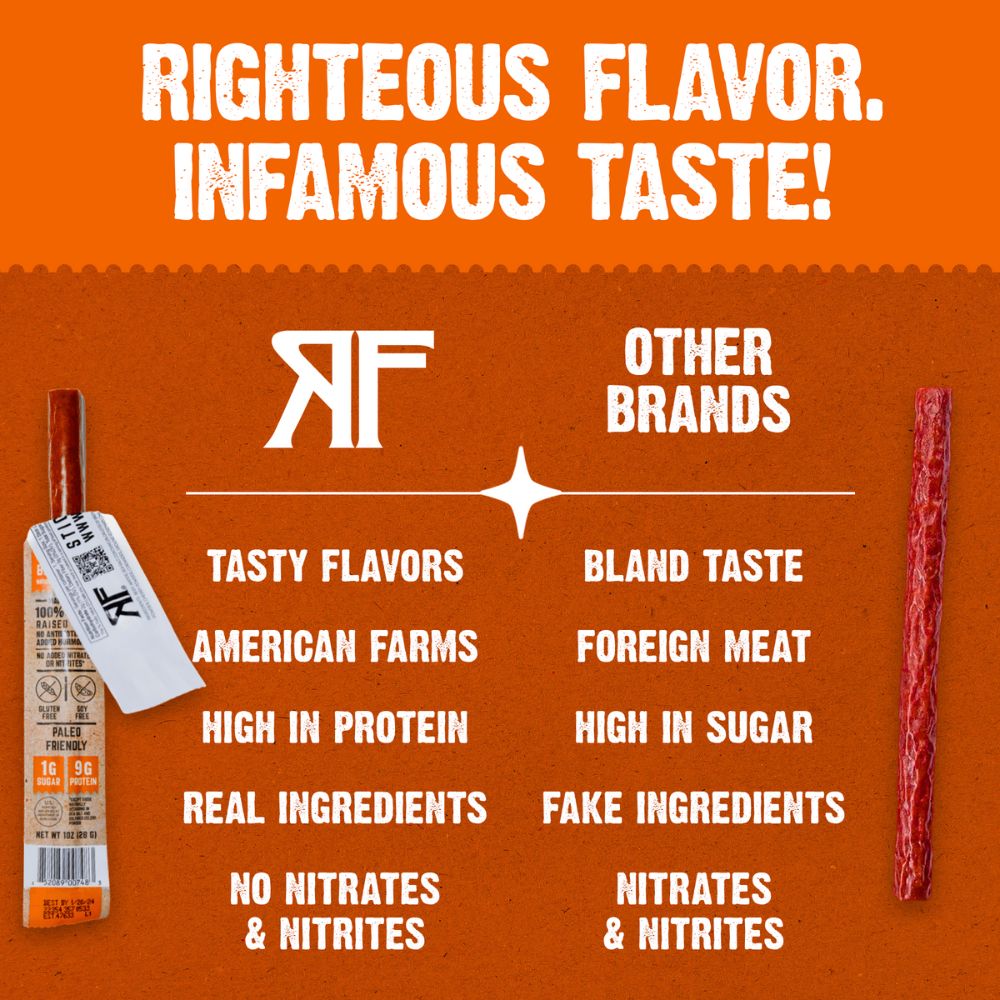 Fiery Habanero Beef Stick (3-Pack) K6