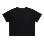 Women's Black & White Classic Crop C4
