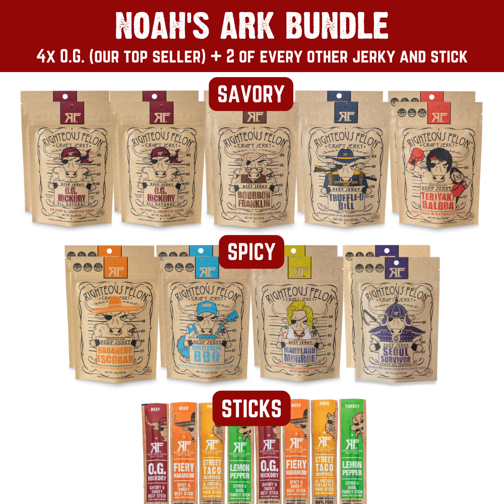 Noah's Ark - 2 of Every Jerky & Stick (26-Pack) B8