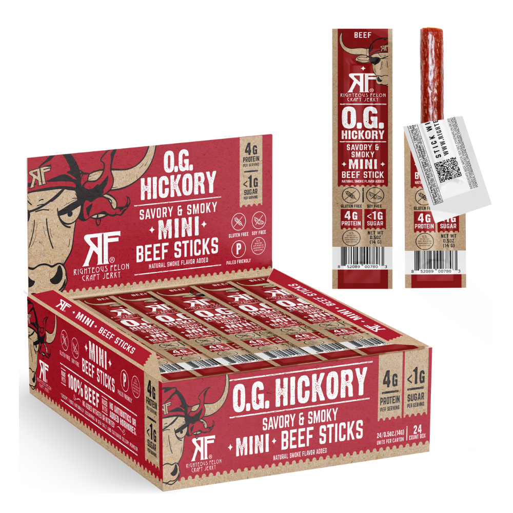MINI O.G. Hickory Beef Stick .5oz (24ct) X3