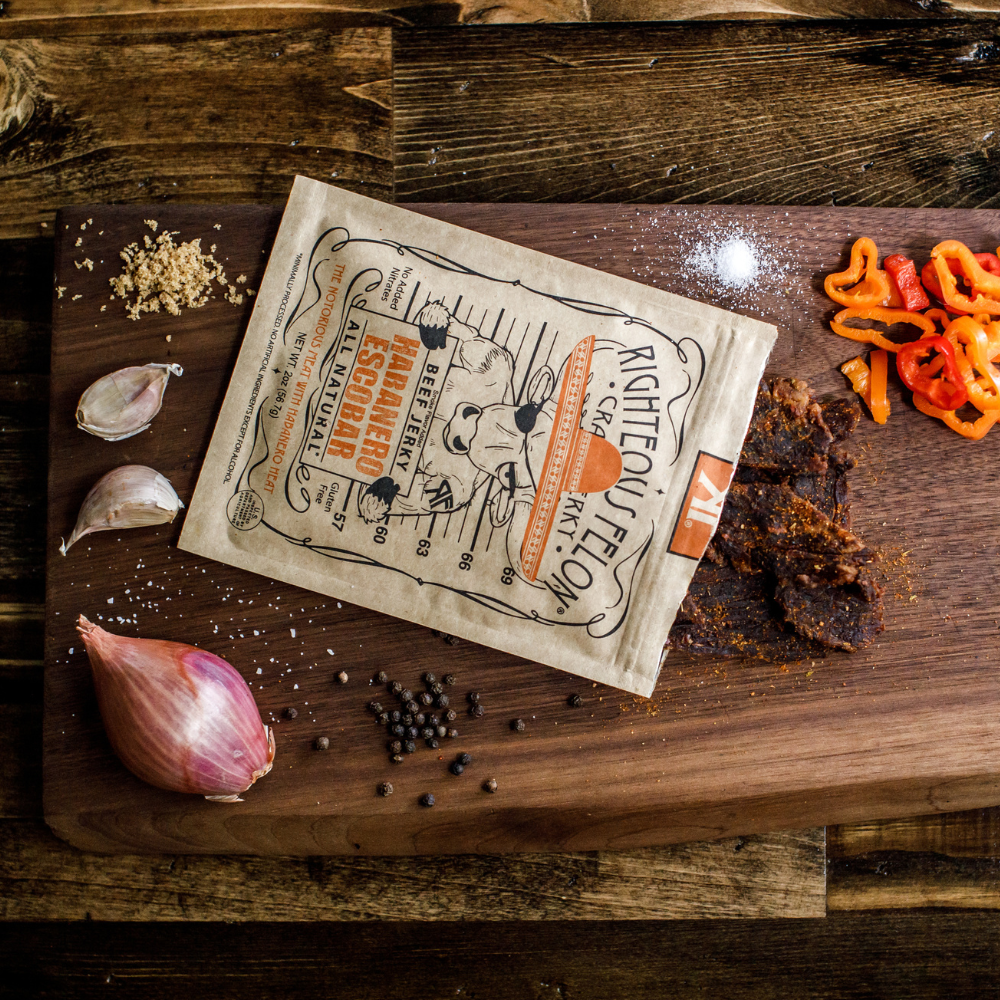 Habanero Escobar Beef Jerky (8-pack) D2