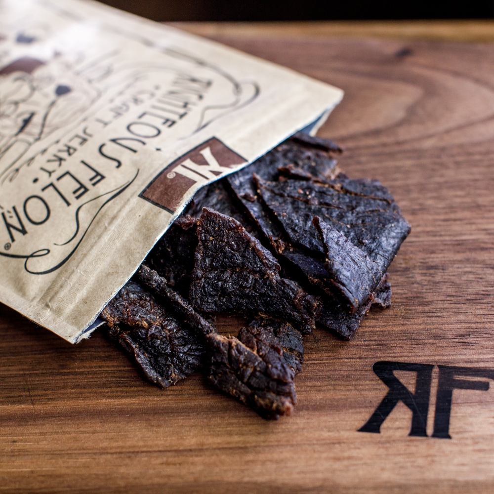 Bourbon Franklin Beef Jerky (8-pack) R7