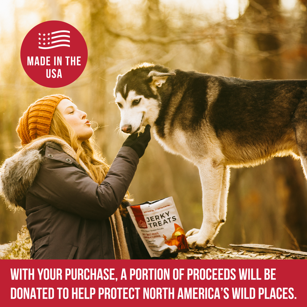 Wild Ranger Beef & Superfoods Jerky Dog Treats (8oz) U3