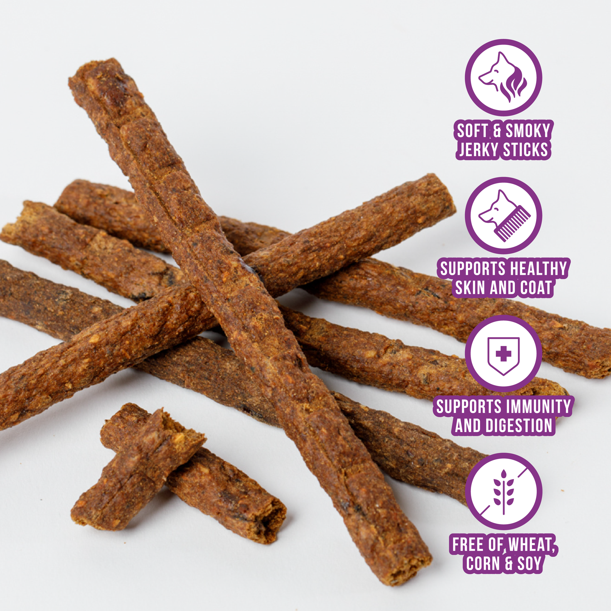 Wild Ranger Jerky Dog Treats Variety 3-Pack V5