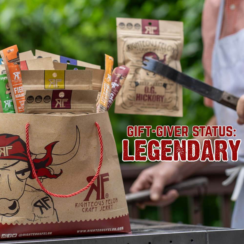 Righteous Sampler Beef Jerky & Meat Sticks (12-Pack) I5